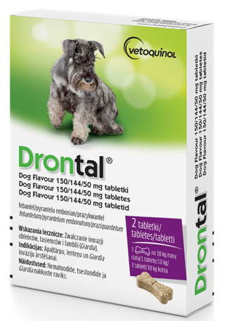 Drontal Dog Flavour tabletki odrobaczające dla psa